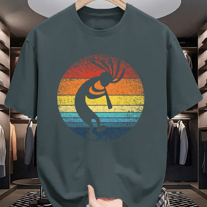 Native American T-Shirts, Vintage Native American Unisex T-Shirt/Hoodie/Sweatshirt HLT00 - Dancing Kokopelli Southwestern USA, Native American Symbol