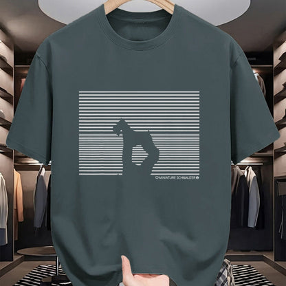 Dog Love Shirt, Dog Lover Gift T-Shirt/Hoodie/Sweatshirt HLT00 - Miniature Schnauzer Dog Love T-Shirt