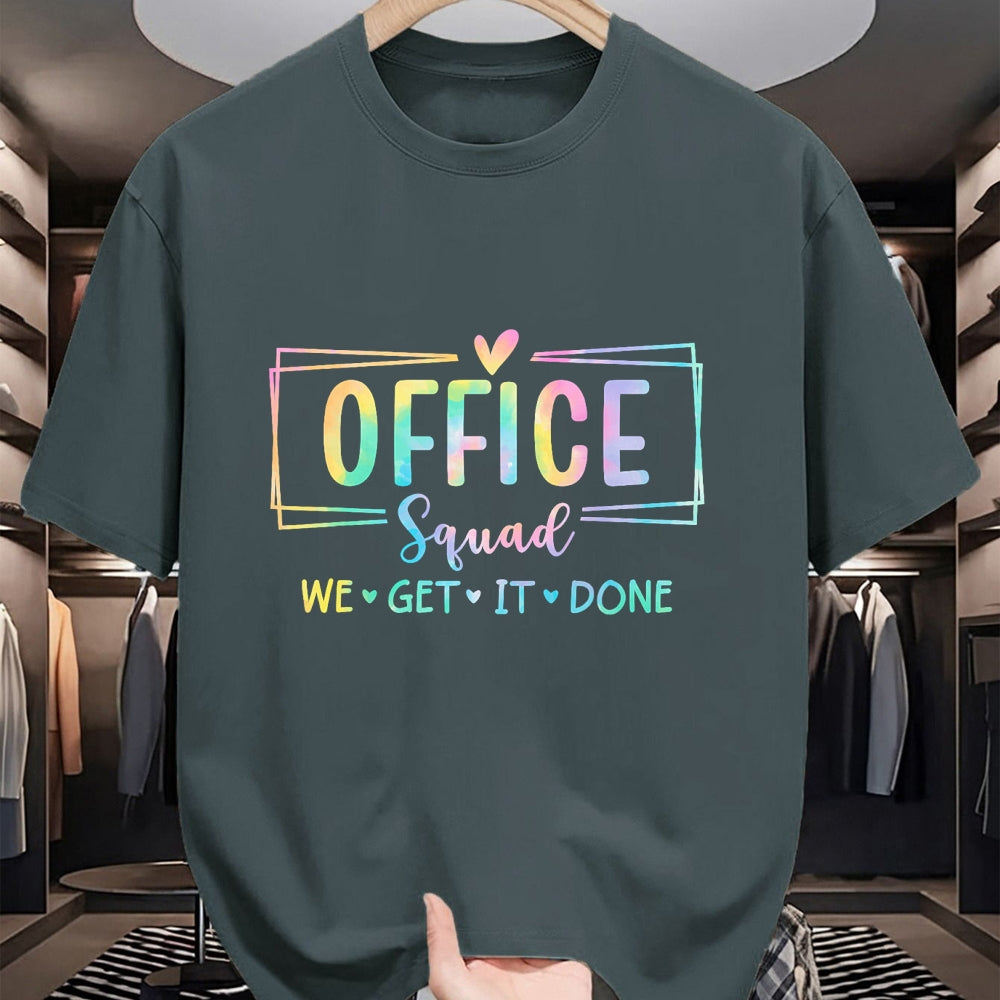 Best Student Shirt, Funny Back To School UnisexT-Shirt/Hoodie/Sweatshirt HLT00 - Office Squad We Get It Done Back to School Happy First Day T-Shirt