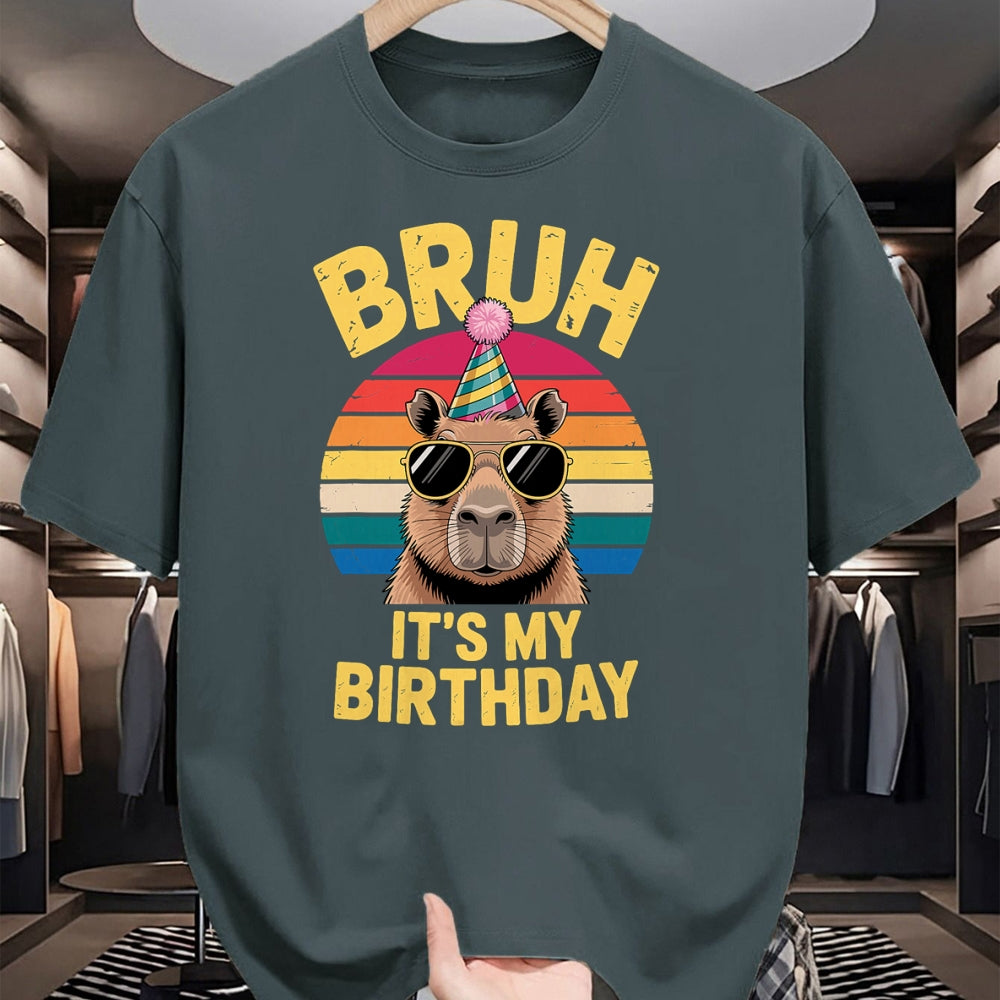 Cute Capybara Shirt, Funny Capybara UnisexT-Shirt/Hoodie/Sweatshirt HLT00 - Capybara Birthday Art for Men Women Kids Girls Boy Capy T-Shirt