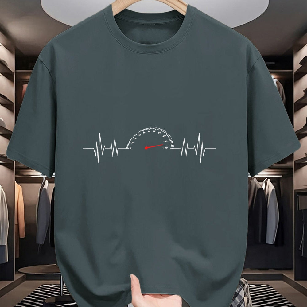 Best Mechanic Life Shirt, Funny Mechanic UnisexT-Shirt/Hoodie/Sweatshirt HLT00 - Car Speedometer Heartbeat - Car Guy Auto Mechanic T-Shirt (1)