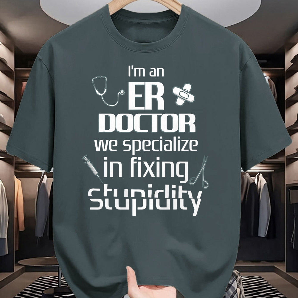 Best Doctor Shirt, Funny Doctor UnisexT-Shirt/Hoodie/Sweatshirt HLT00 - ER Emergency Room Doctor Funny Resident Intern T-Shirt