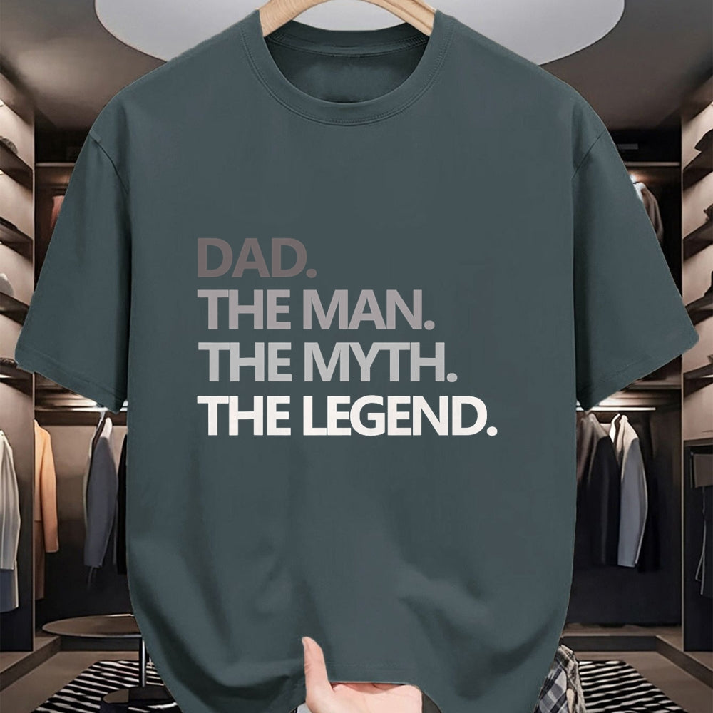 Gift for Dad Shirt, Funny Dad Unisex T-Shirt/Hoodie/Sweatshirt HLT00 – DAD THE MAN THE MYTH THE LEGEND T Shirt Father_s Day Gift T-Shirt
