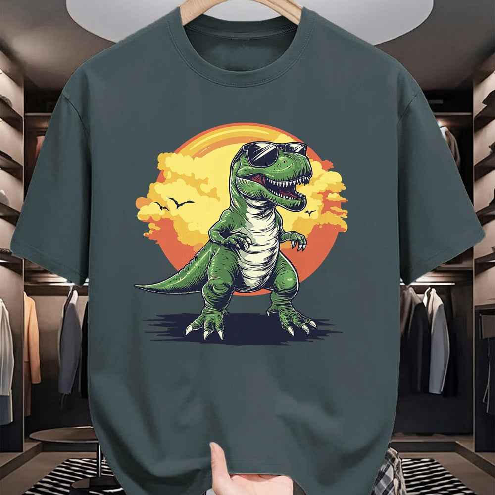 Best Dinosaur Lover Shirt, Funny Dinosaur UnisexT-Shirt/Hoodie/Sweatshirt HLT00 - Trex Dinosaur Dino Wearing Sunglasses Funny Graphic T-Shirt