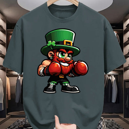 Patrick Day Shirts for Family, Funny Patrick Day shirts, st patrick's day Unisex T-Shirt/Hoodie/Sweatshirt HLT00 - Boxing Funny St. Patrick Day Lucky Irish Shamrock T-Shirt
