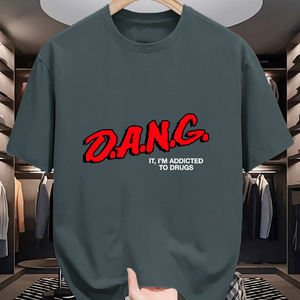 Gift for Dad Shirt, Funny Dad Unisex T-Shirt/Hoodie/Sweatshirt HLT00 – D.A.N.G. It I_m Addicted To Drugs OFFICIAL Funny Saying T-Shirt