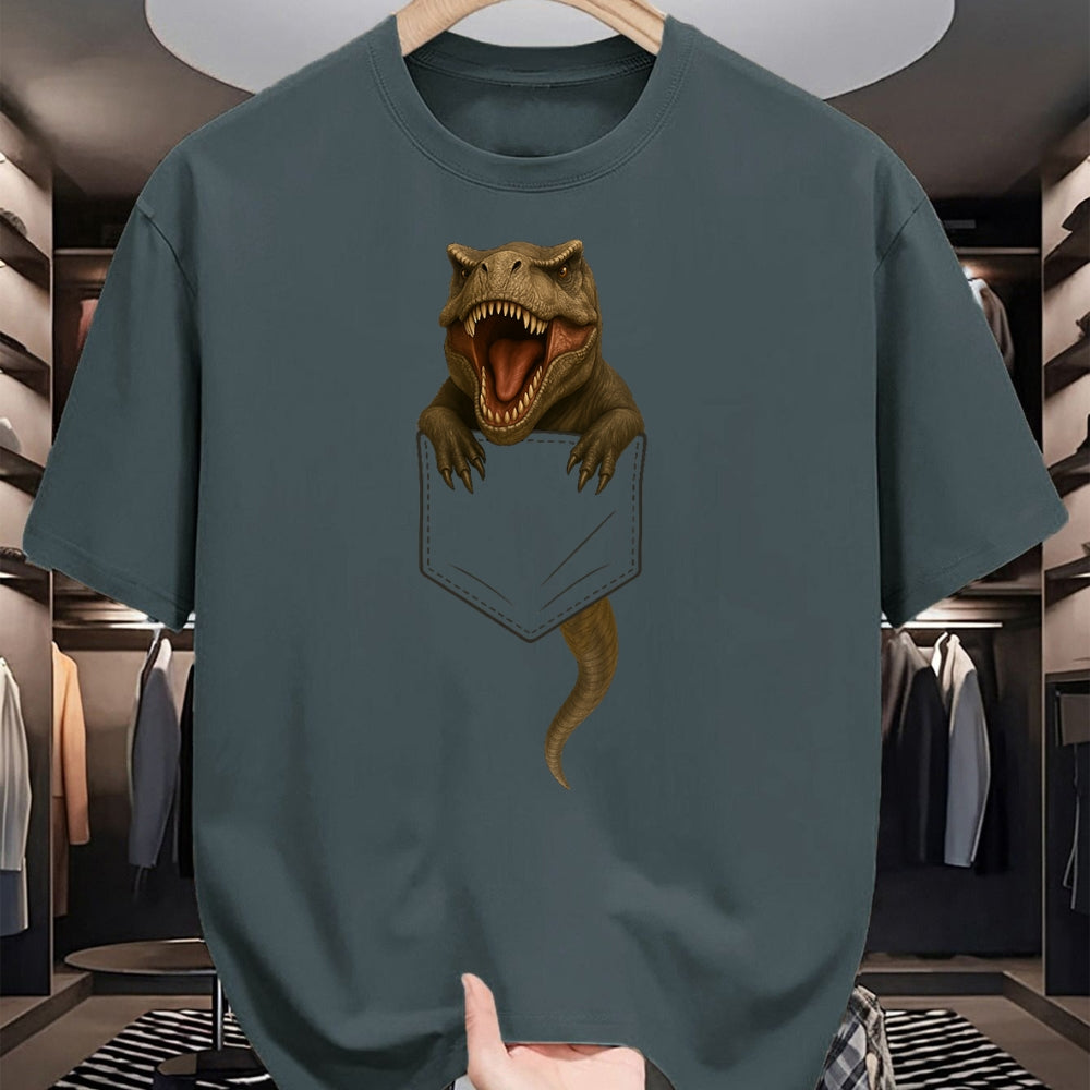 Best Dinosaur Lover Shirt, Funny Dinosaur UnisexT-Shirt/Hoodie/Sweatshirt HLT00 - Cute T Rex Pocket Funny Dinosaur Gifts for Men Women Kid T-Shirt