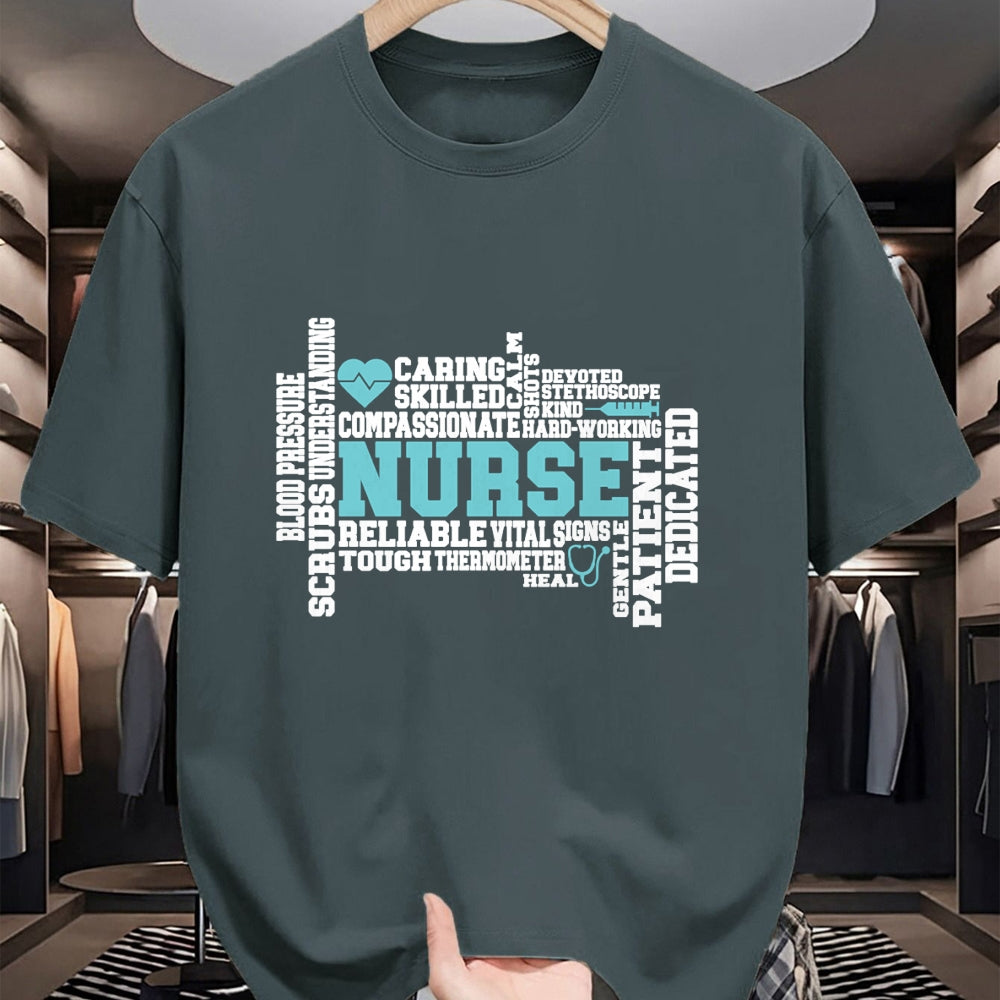 Funny Nurse Shirt, Nurse Unisex T-Shirt/Hoodie/Sweatshirt HLT00 - Cute Nurse RN LVN Nursing School Medical Long Sleeve T-Shirt