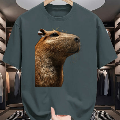 Cute Capybara Shirt, Funny Capybara Unisex T-Shirt/Hoodie/Sweatshirt HLT00 - Capybara Long Sleeve T-Shirt (7)