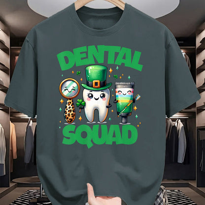 Patrick Day Shirts for Family, Funny Patrick Day shirts, st patrick's day Unisex T-Shirt/Hoodie/Sweatshirt HLT00 - saint patrick day dental squad th irish dentist nurse (1)