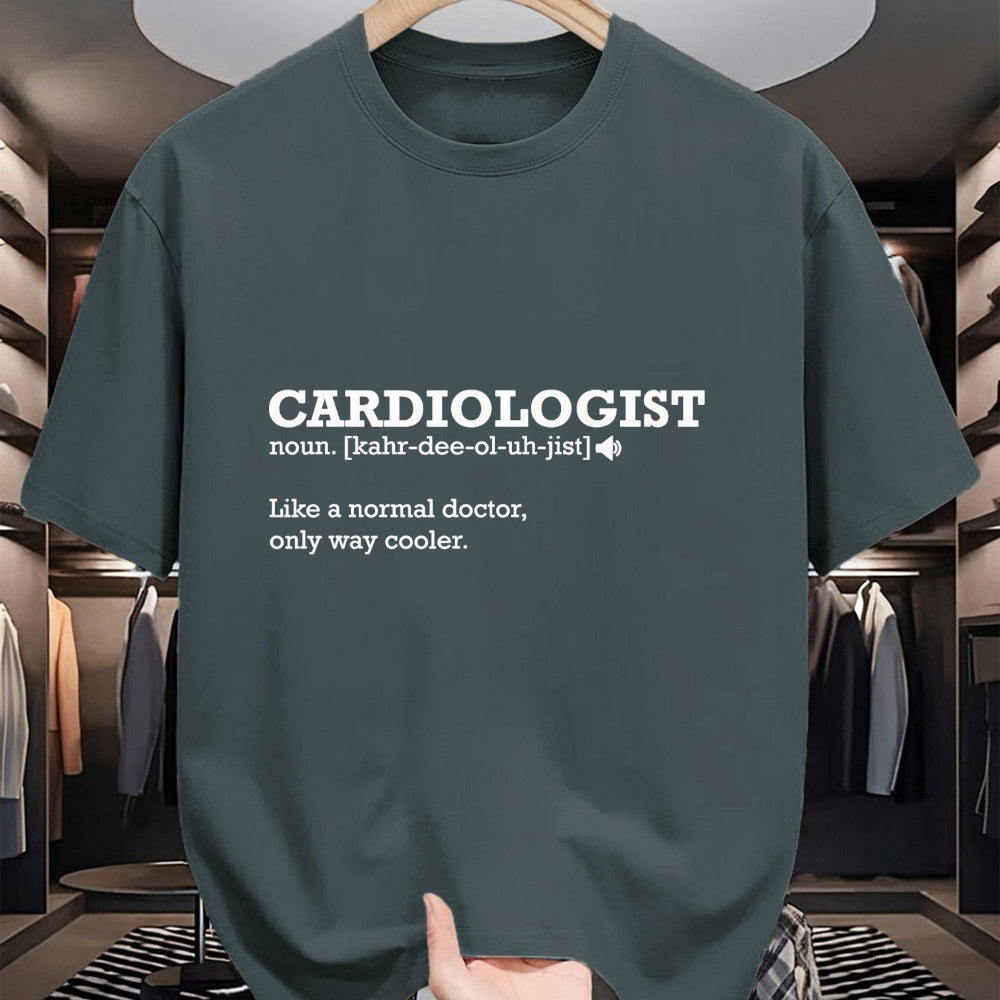 Best Doctor Shirt, Funny Doctor UnisexT-Shirt/Hoodie/Sweatshirt HLT00 - Cardiologist Funny Definition Gift Idea T-Shirt