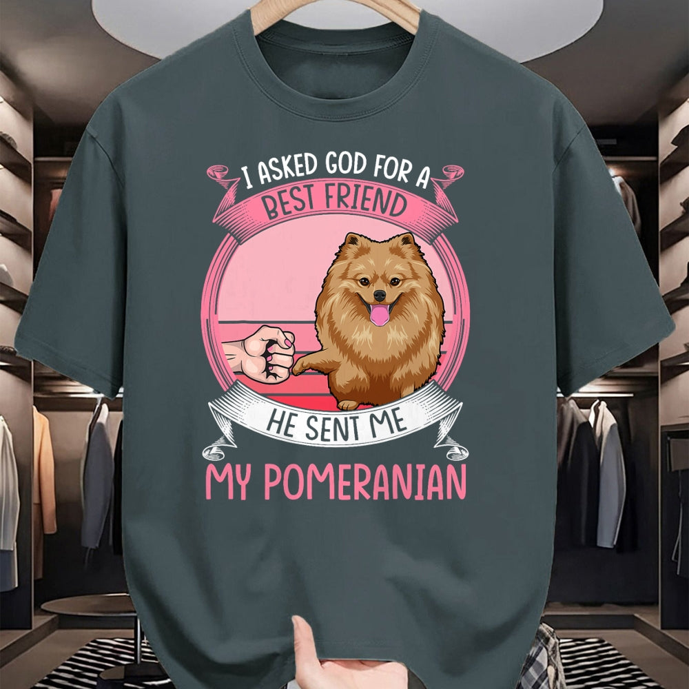 Dog Love Shirt, Dog Lover Gift T-Shirt/Hoodie/Sweatshirt HLT00 - Pomeranian Mom Dog Apparel Pom Dog Lovers for Women T-Shirt