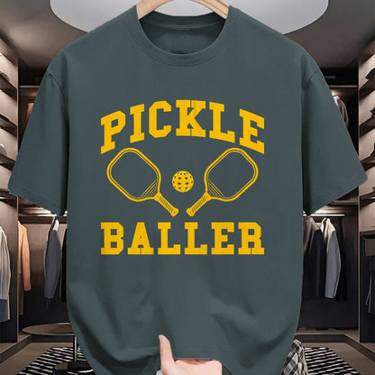 Funny Pickleball Shirt, Pickleball Lover Unisex T-Shirt/Hoodie/Sweatshirt HLT00 - Funny Pickle baller Quote Paddleball Pickleball Player retro T-Shirt