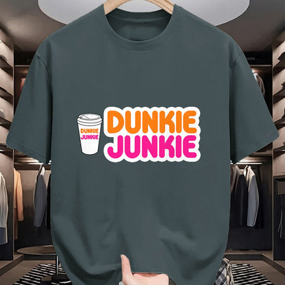 Best Thanksgiving Family Shirt , Funny Thanksgiving UnisexT-Shirt/Hoodie/Sweatshirt HLT00 - Funny Dunkie Junkie Coffee Love Funny Coffee Saying T-Shirt (2)