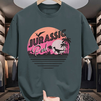 Best Dinosaur Lover Shirt, Funny Dinosaur UnisexT-Shirt/Hoodie/Sweatshirt HLT00 - Jurassic Park Retro 90_s Dinosaur Scene T-Shirt