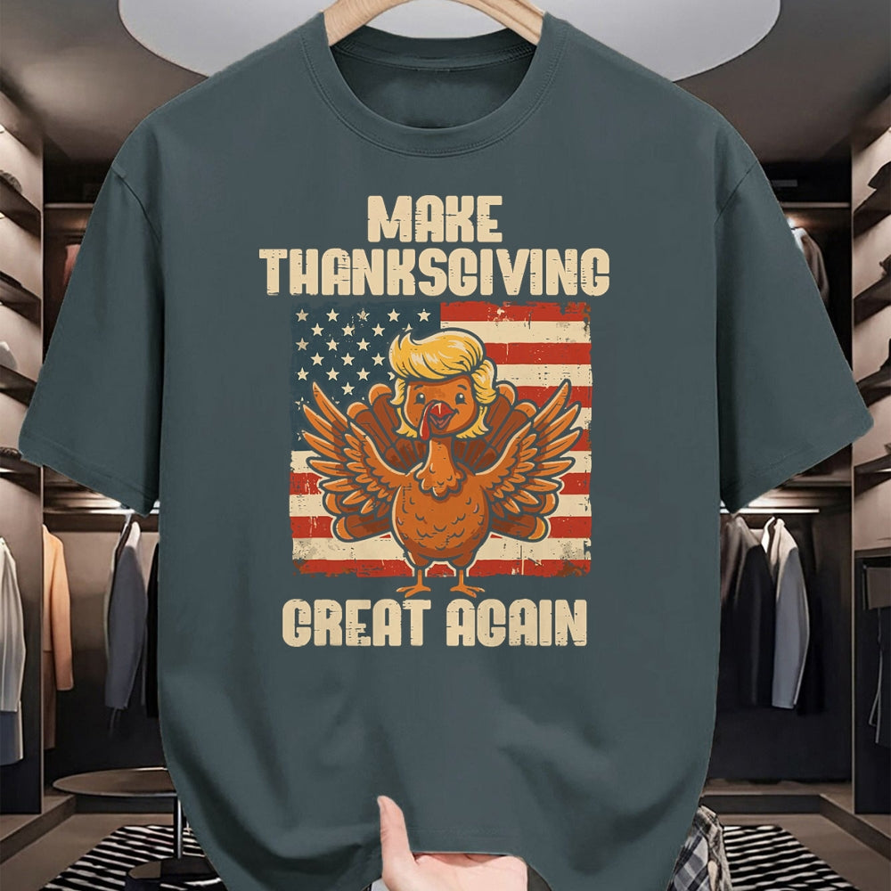 Best Thanksgiving Family Shirt , Funny Thanksgiving UnisexT-Shirt/Hoodie/Sweatshirt HLT00 - Make Thanksgiving Great Again Turkey Men Women Kids T-Shirt
