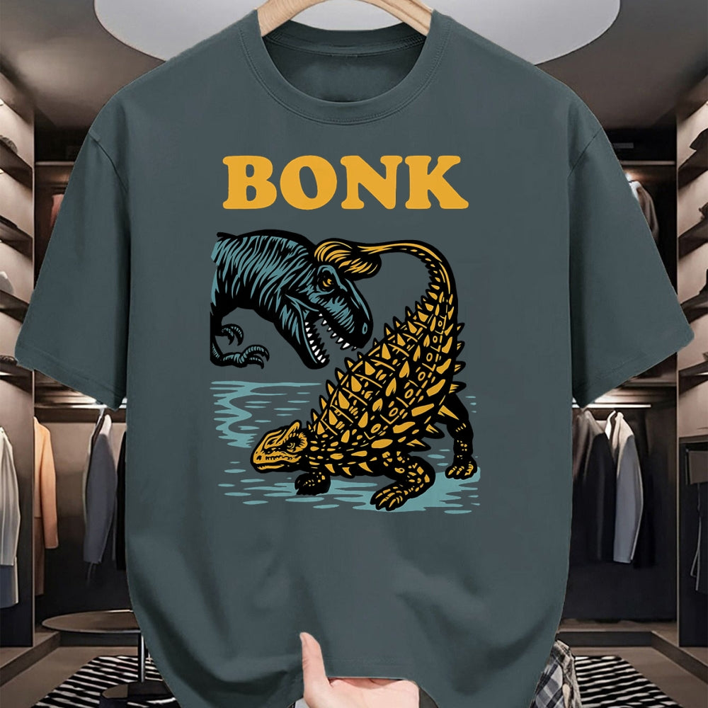 Best Dinosaur Lover Shirt, Funny Dinosaur UnisexT-Shirt/Hoodie/Sweatshirt HLT00 - Bonk Dinosaur Funny Prehistoric Humor Design T-Shirt