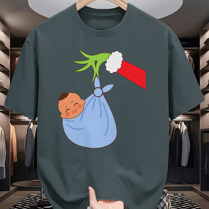 Funny Nurse Shirt, Nurse Unisex T-Shirt/Hoodie/Sweatshirt HLT00 - NICU Labor Delivery Nurse Santa Christmas Xmas Pajamas Funny T-Shirt