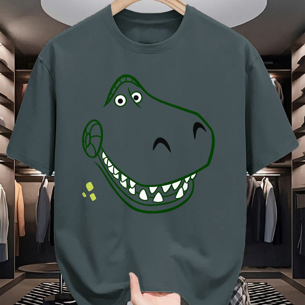 Best Dinosaur Lover Shirt, Funny Dinosaur UnisexT-Shirt/Hoodie/Sweatshirt HLT00 - E.T. Rex Funny Dinosaur Shirt T-Rex on Bike Over The Moon T-Shirt