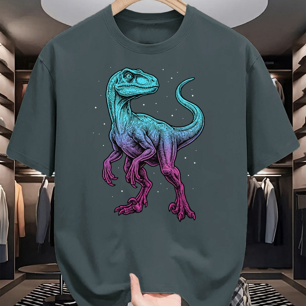 Best Dinosaur Lover Shirt, Funny Dinosaur UnisexT-Shirt/Hoodie/Sweatshirt HLT00 - Velociraptor Illustration Dinosaur T-Shirt