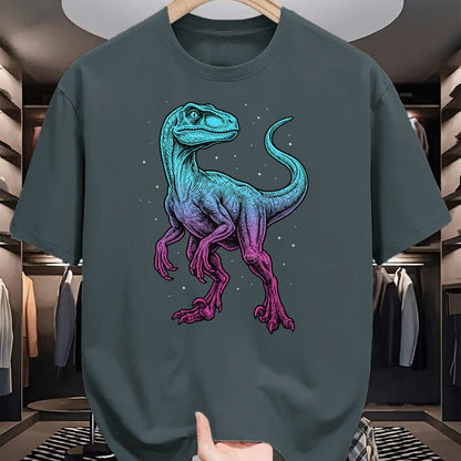 Best Dinosaur Lover Shirt, Funny Dinosaur UnisexT-Shirt/Hoodie/Sweatshirt HLT00 - Velociraptor Illustration Dinosaur T-Shirt