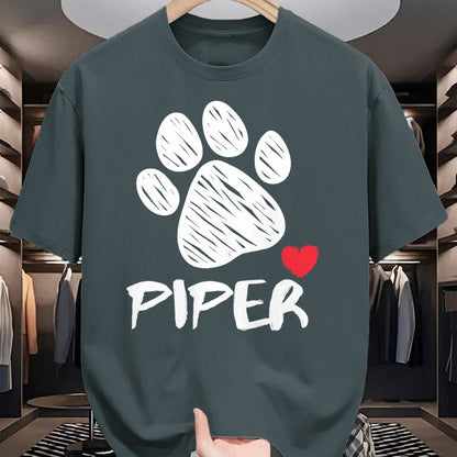 Dog Love Shirt, Dog Lover Gift T-Shirt/Hoodie/Sweatshirt HLT00 - Piper My Dog Piper I love My Dog Piper Puppy Love Dog Lover T-Shirt