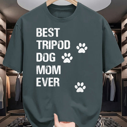Dog Love Shirt, Dog Lover Gift T-Shirt/Hoodie/Sweatshirt HLT00 - Tripod 3 Legged Dog Owner Novelty Dog Mom T-Shirt