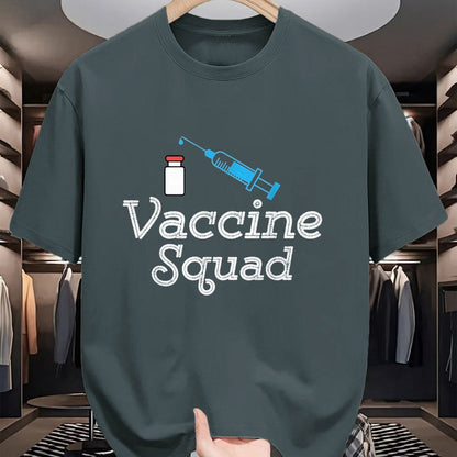 Best Doctor Shirt, Funny Doctor UnisexT-Shirt/Hoodie/Sweatshirt HLT00 - Funny Vaccine Squad Cute Nurse Doctor DR Vaccinated 19 Tee T-Shirt, Women, Black, Medium