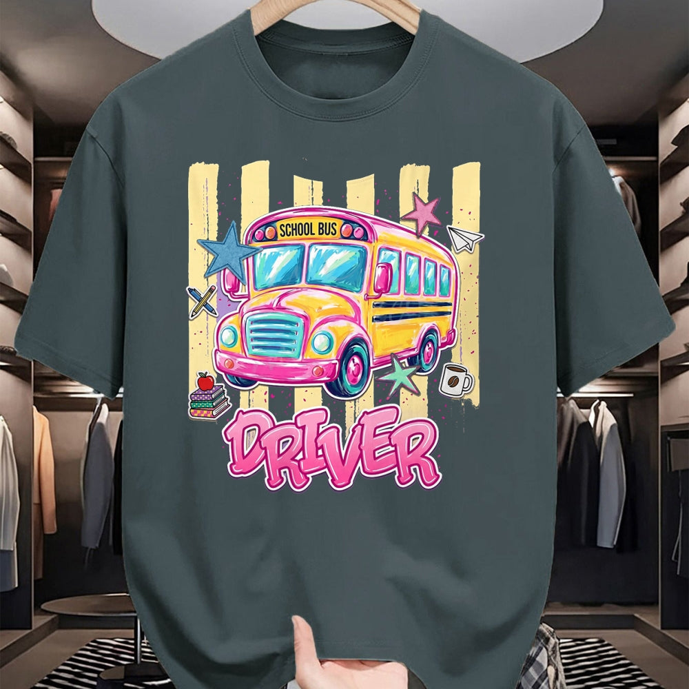 Best Student Shirt, Funny Back To School UnisexT-Shirt/Hoodie/Sweatshirt HLT00 - School Bus Driver Preppy Back to School Women Apparel T-Shirt