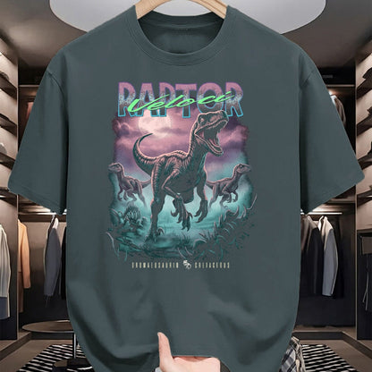 Best Dinosaur Lover Shirt, Funny Dinosaur UnisexT-Shirt/Hoodie/Sweatshirt HLT00 - Vintage Jurassic Dinosaur 90s T Rex and Triceratops Graphic T-Shirt