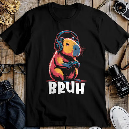 Cute Capybara Shirt, Funny Capybara UnisexT-Shirt/Hoodie/Sweatshirt HLT00 - Bruh Video Games Boys Capybara T-Shirt
