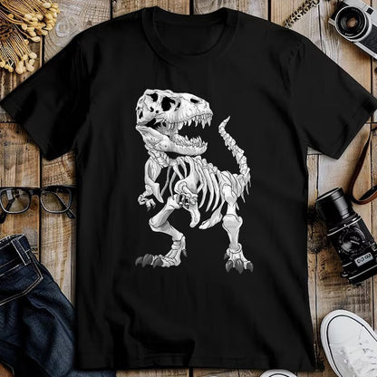 Best Dinosaur Lover Shirt, Funny Dinosaur UnisexT-Shirt/Hoodie/Sweatshirt HLT00 - T-Rex Skeleton Dino Bones Paleontologist Fossil Dinosaur T-Shirt, Men, Black, 3X-Large