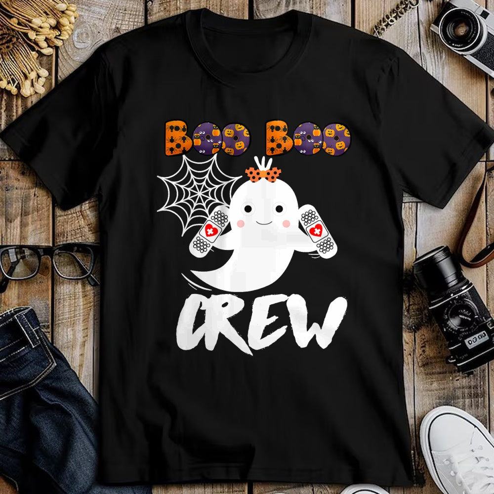 Funny Nurse Shirt, Nurse Unisex T-Shirt/Hoodie/Sweatshirt HLT00 - Boo Boo Crew Nurse Shirt Funny Halloween Costume Fun Gift T-Shirt