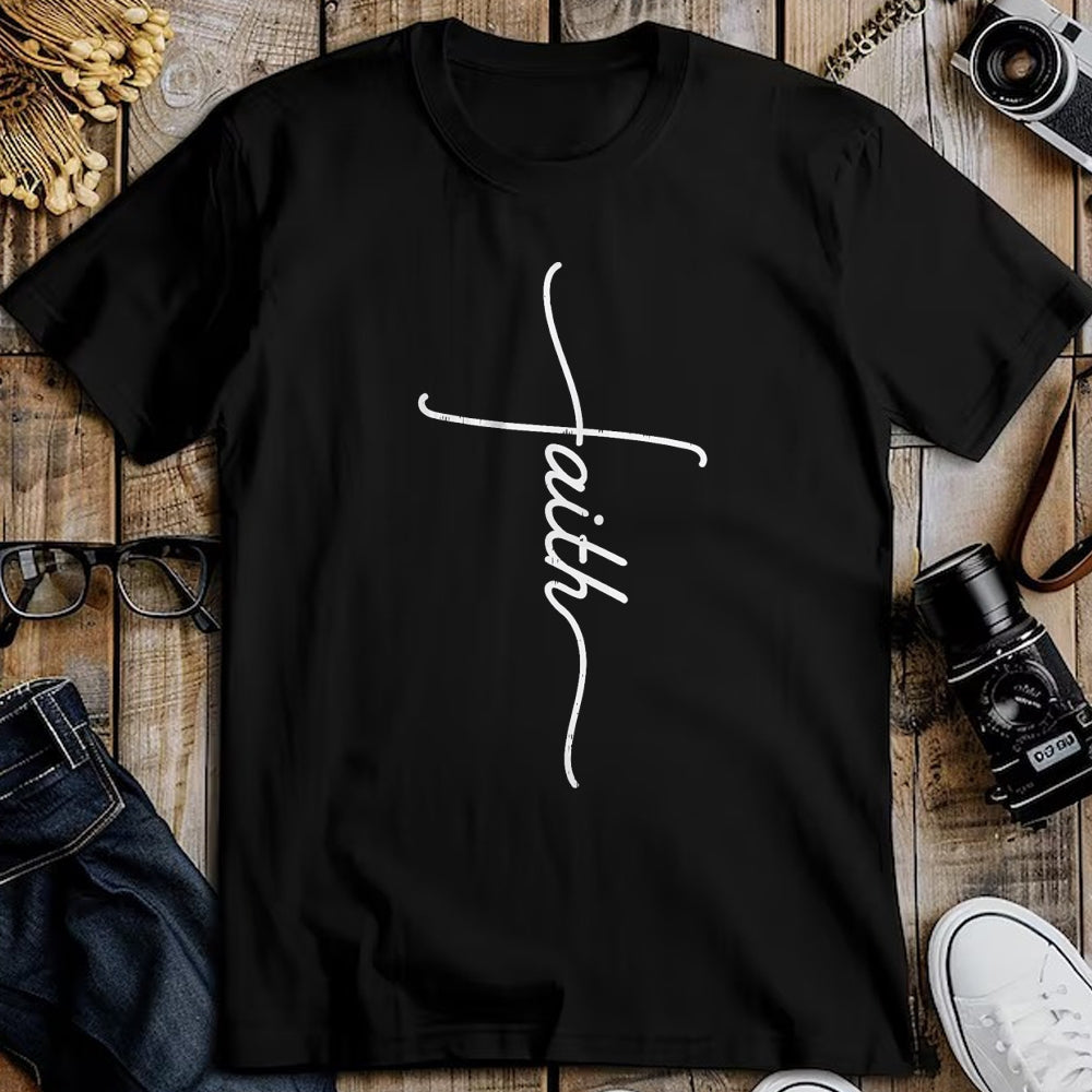 Christian Tee, Christian Faith Unisex T-Shirt/Hoodie/Sweatshirt HLT00 - Faith Christian Cross Jesus Catholic Religion God Faith Gift T-Shirt