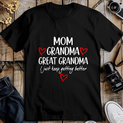 Best Grandma Shirt, Proud Grandma Unisex T-Shirt/Hoodie/Sweatshirt HLT00 - Gifts for Grandma from Grandkids Mom Grandma Great Grandma T-Shirt (1)