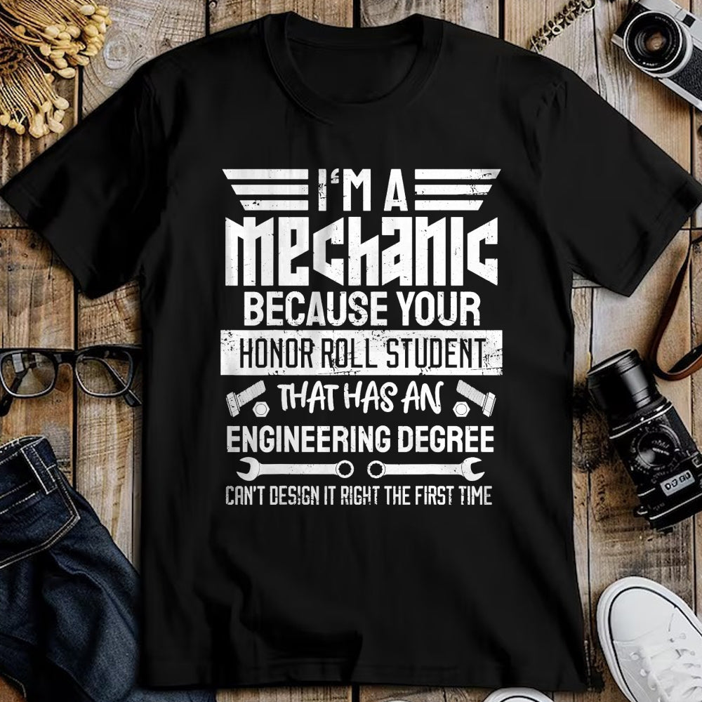 Best Mechanic Life Shirt, Funny Mechanic UnisexT-Shirt/Hoodie/Sweatshirt HLT00 - Mechanic Car Guy Mechanics DIY Handyman Garage Repair Shop T-Shirt