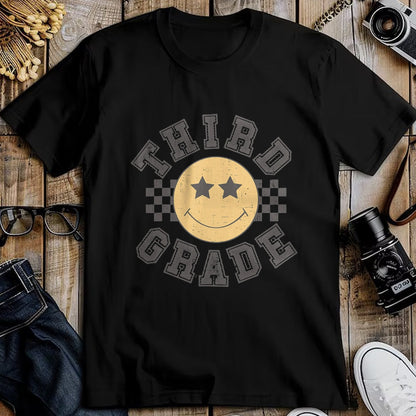 Best Student Shirt, Funny Back To School UnisexT-Shirt/Hoodie/Sweatshirt HLT00 - Retro Third Grade Teacher Student 1st Day Back to School T-Shirt
