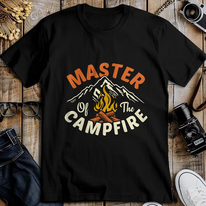 Funny Camping Shirt, Gift For Camping Lover Unisex T-Shirt/Hoodie/Sweatshirt HLT00 - Funny Outdoor Camping Gifts Men Women Master of Campfire T-Shirt
