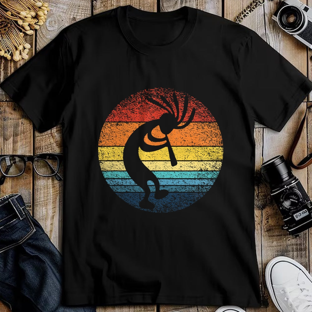 Native American T-Shirts, Vintage Native American Unisex T-Shirt/Hoodie/Sweatshirt HLT00 - Dancing Kokopelli Southwestern USA, Native American Symbol