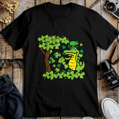 Patrick Day Shirts for Family, Funny Patrick Day shirts, st patrick's day Unisex T-Shirt/Hoodie/Sweatshirt HLT00 - St Patrick Day Alligator Shamrock Saint Pattys Men Women Kid T-Shirt