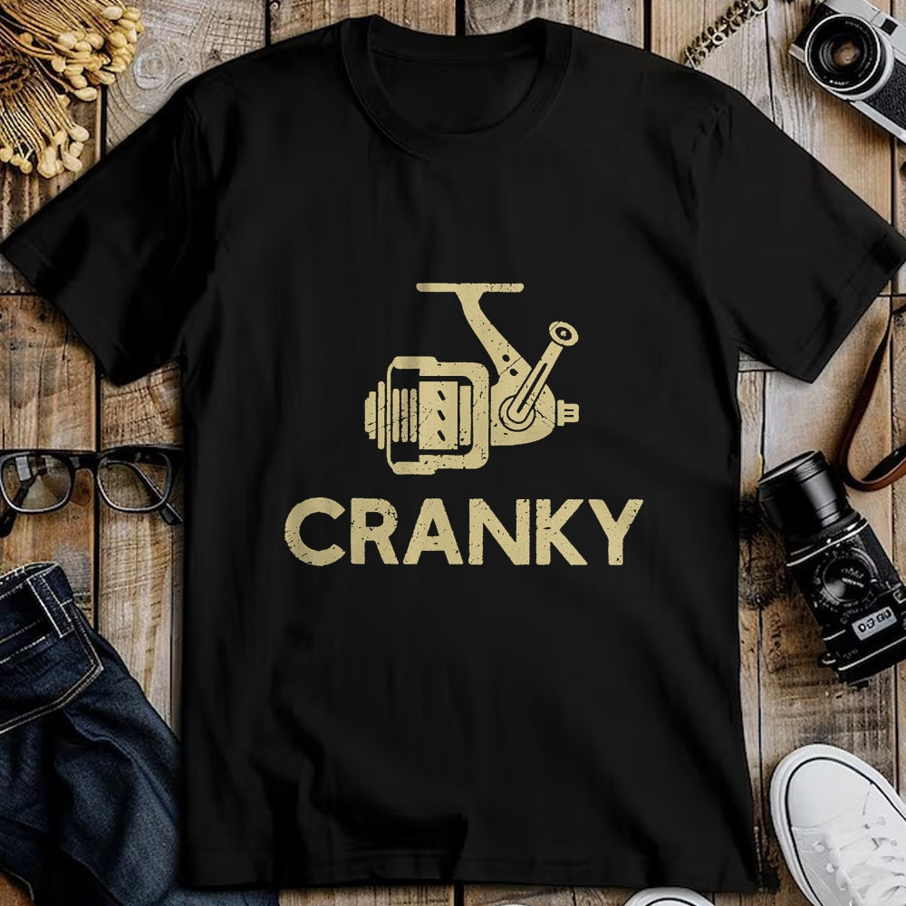 Funny Fishing Shirt, Gift For Fishing Lover Unisex T-Shirt/Hoodie/Sweatshirt HLT00 - Funny Fishing Shirts Crankbait Lure Cranky Fisherman Tees T Shirts for Men and Women