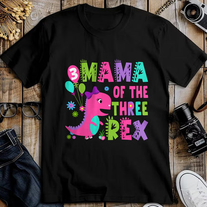 Best Dinosaur Lover Shirt, Funny Dinosaur UnisexT-Shirt/Hoodie/Sweatshirt HLT00 - Mama of The Three Rex Dinosaur T-Rex 3rd Birthday Boy T-Shirt