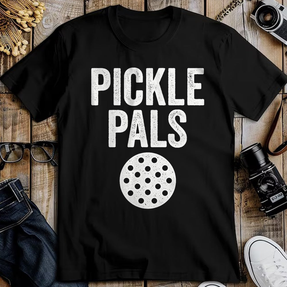 Funny Pickleball Shirt, Pickleball Lover Unisex T-Shirt/Hoodie/Sweatshirt HLT00 - Pickle Pals Funny Pickleball Friends T-Shirt