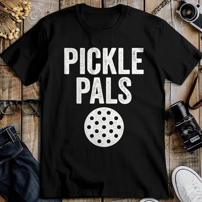 Funny Pickleball Shirt, Pickleball Lover Unisex T-Shirt/Hoodie/Sweatshirt HLT00 - Pickle Pals Funny Pickleball Friends T-Shirt