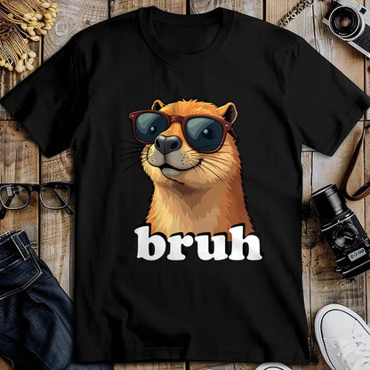Cute Capybara Shirt, Funny Capybara Unisex T-Shirt/Hoodie/Sweatshirt HLT00 - Capybara Long Sleeve T-Shirt (4)