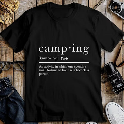 Funny Camping Shirt, Gift For Camping Lover Unisex T-Shirt/Hoodie/Sweatshirt HLT00 - Funny Camping Shirts for Men Women Definition Camp T-Shirt