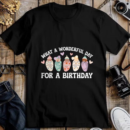 Funny Nurse Shirt, Nurse Unisex T-Shirt/Hoodie/Sweatshirt HLT00 - Day For A Birthday Mother Baby Nurse Postpartum Nurse T-Shirt