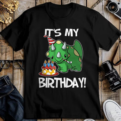 Best Dinosaur Lover Shirt, Funny Dinosaur UnisexT-Shirt/Hoodie/Sweatshirt HLT00 - OKAI Birthday Tees Unisex-Kids Triceratops Dinosaur Birthday T-Shirt, Black, Small