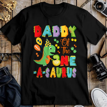 Best Dinosaur Lover Shirt, Funny Dinosaur UnisexT-Shirt/Hoodie/Sweatshirt HLT00 - Daddy of The One-A-Saurus 1st Birthday Boy Dinosaur T-Shirt