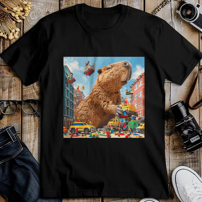 Cute Capybara Shirt, Funny Capybara Unisex T-Shirt/Hoodie/Sweatshirt HLT00 - Funny Graphic Capybara T-Shirt